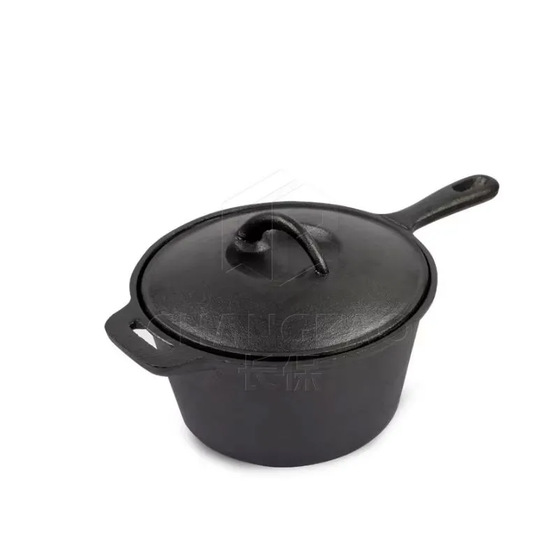 Cast Iron Milk Pot, Non-stick, Soup Pot, Baby, Infant Food Supplement, Stew Pot, 18cm