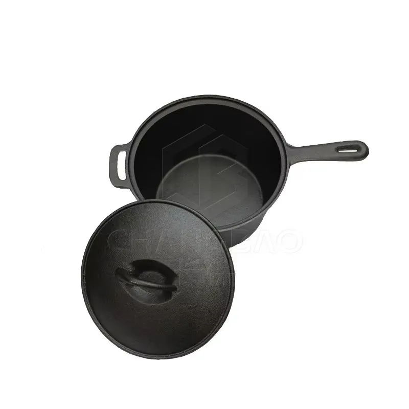 Cast Iron Milk Pot, Non-stick, Soup Pot, Baby, Infant Food Supplement, Stew Pot, 18cm