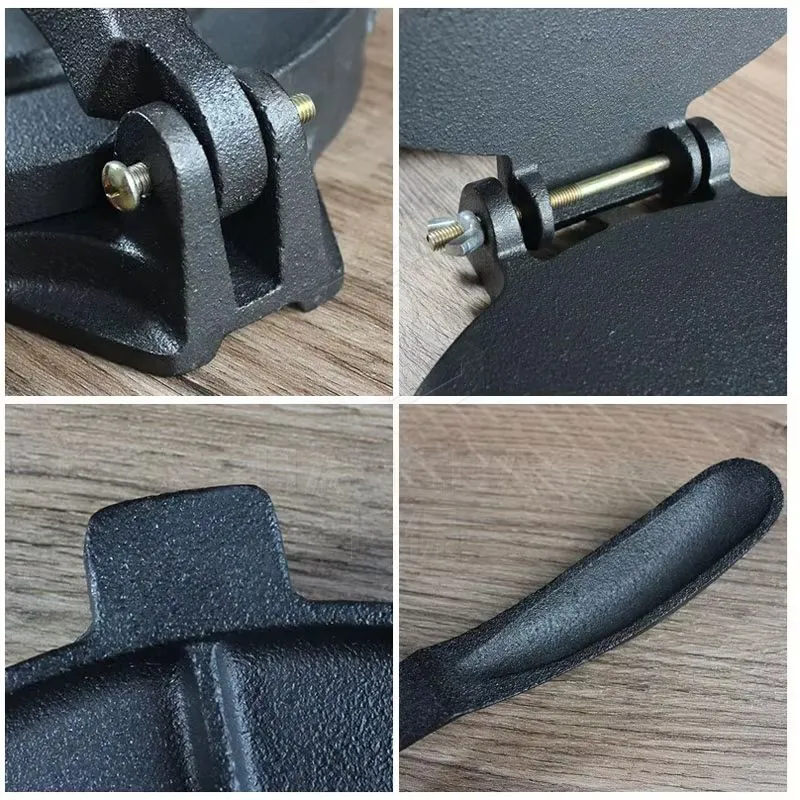 18.5/20/26cm Handmade Cast Iron Mexican Pancake Press (Tortilla Press)