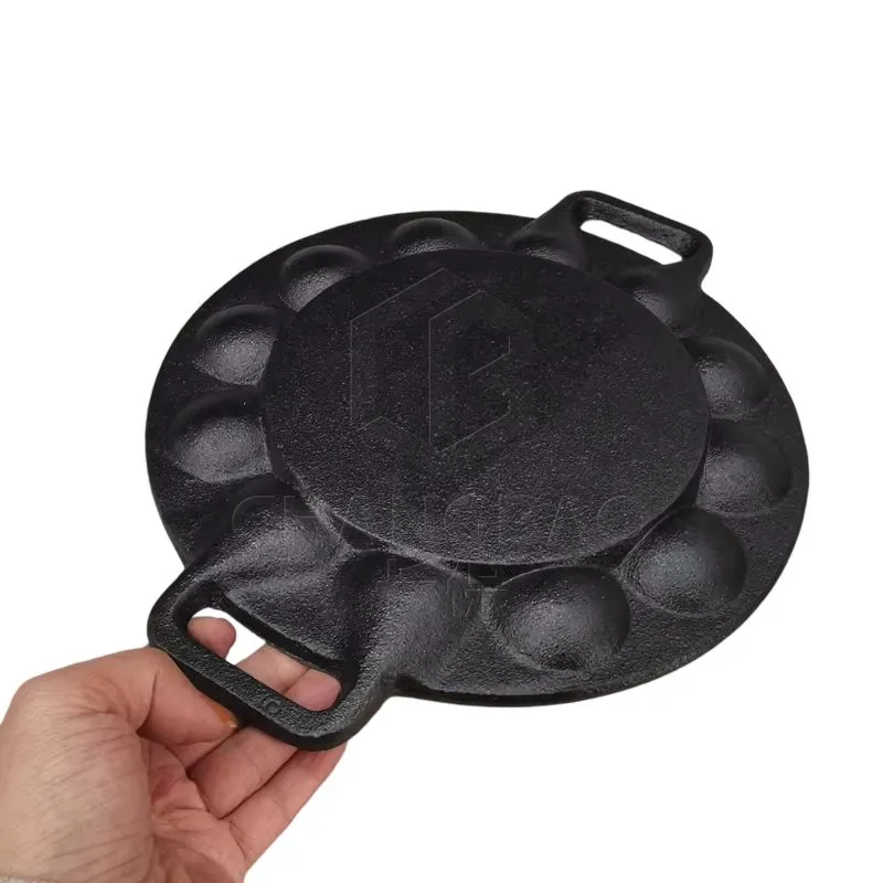 19 Hole Cast Iron Octopus Pot · Professional Home Version