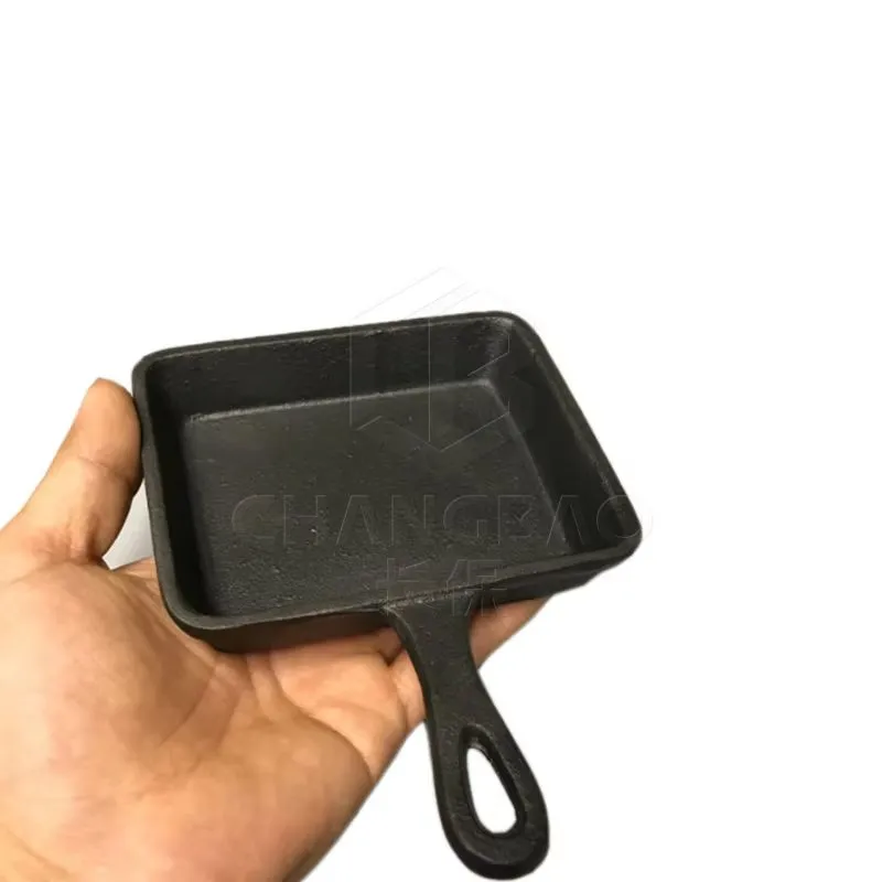 10cm Mini Cast Iron Omelette Hot Oil Pan