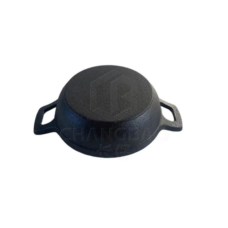 Cast Iron Frying Pan with Handle, Mini Kitchen, Uncoated Pan, 10cm