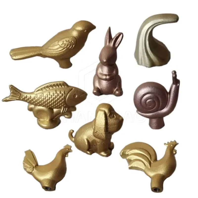 Cast Iron Enamel Pot Lid Button Top Handle Knobs