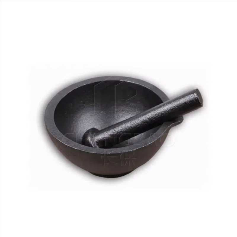 Cast Iron Mortar And Pestle, Cast Iron Spice Tools Mortar, Cast Iron Garlic Press