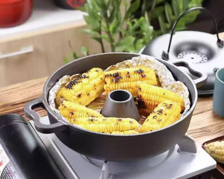 Thickened Cast Iron Roasted Sweet Potato Pot